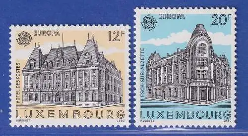 Luxemburg 1990 EUROPA Postämter  Mi.-Nr. 1243-44 **/MNH