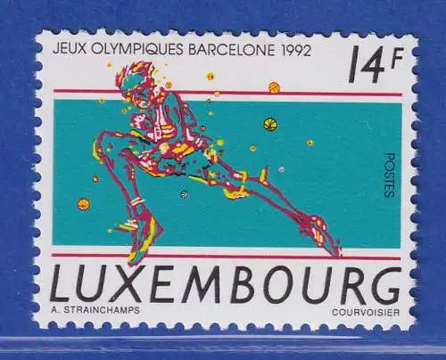 Luxemburg 1992 Olympische Sommerspiele, Barcelona Mi.-Nr. 1297 **/MNH