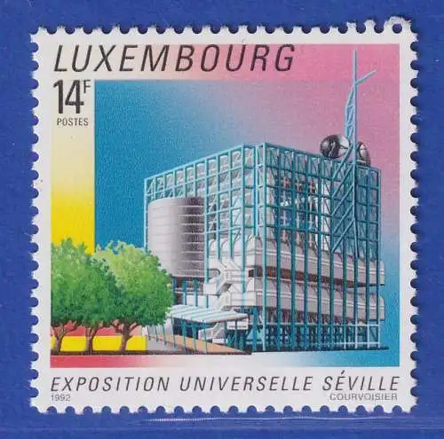 Luxemburg 1992 Weltausstellung EXPO '92 Sevilla Mi.-Nr. 1298 **/MNH