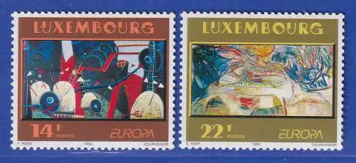 Luxemburg 1993 EUROPA Zeitgenössische Kunst Mi.-Nr. 1318-19 **/MNH