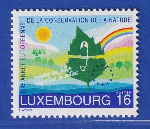 Luxemburg 1995 Europäisches Naturschutzjahr Mi.-Nr. 1373 **/MNH