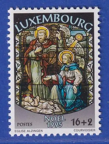 Luxemburg 1995 Weihnachten Christi Geburt Mi.-Nr. 1384 **/MNH