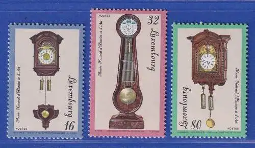 Luxemburg 1997 Wand- und Standuhren Mi.-Nr. 1426-28 **/MNH