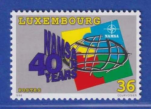 Luxemburg 1998 NATO-Agentur f. Unterhalt u. Versorgung NAMSA Mi.-Nr. 1465 **/MNH