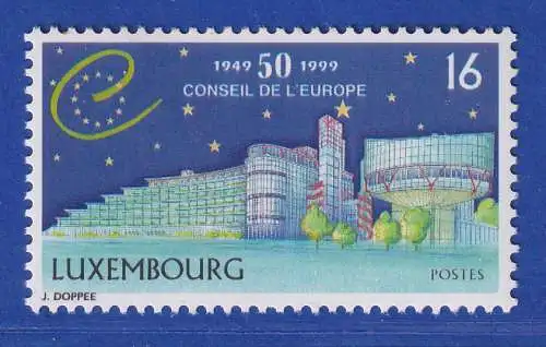 Luxemburg 1999 50 Jahre Europarat Mi.-Nr. 1470 **/MNH