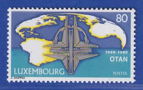 Luxemburg 1999 50 Jahre Nordatlantikpakt NATO Mi.-Nr. 1471 **/MNH