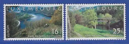 Luxemburg 1999 EUROPA Natur- und Nationalparks Mi.-Nr. 1472-73 **/MNH