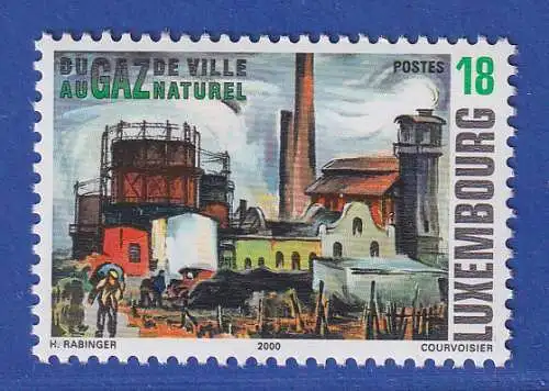 Luxemburg 2000 Gasfabrik Esch-sur-Alzette Mi.-Nr. 1508 **/MNH