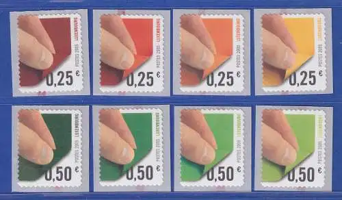 Luxemburg 2005 Freimarken für Großabnehmer Mi.-Nr. 1676-83 Satz kpl. **/MNH