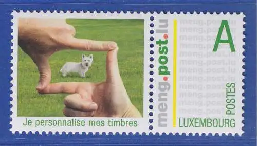 Luxemburg 2006 Grußmarke mit Zierfeld Mi.-Nr. 1711 **/MNH