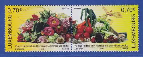 Luxemburg 2006 75 Jahre Gartenbauvereinigung Mi.-Nr. 1728-29. **/MNH