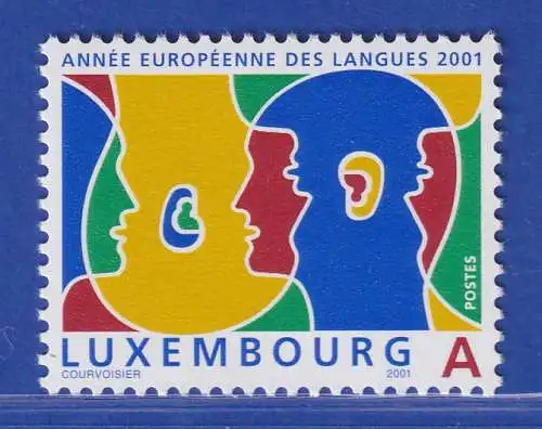 Luxemburg 2001 Europäisches Jahr der Sprache  Mi.-Nr. 1543 **/MNH