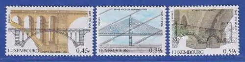 Luxemburg 2003 Brücken  Mi.-Nr. 1604-06 **/MNH