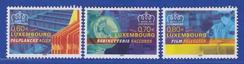 Luxemburg 2003 Luxemburgische Erzeugnisse Mi.-Nr. 1615-17 **/MNH