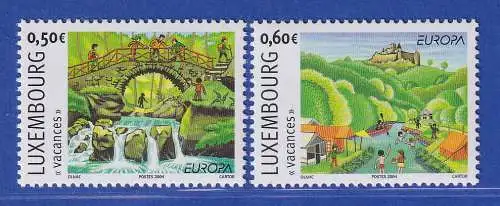 Luxemburg 2004 Europa:  Ferien Mi.-Nr. 1640-41 **/MNH