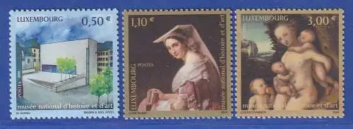 Luxemburg 2004 Nationalmuseum für Geschichte und Kunst Mi.-Nr. 1646-48 **/MNH