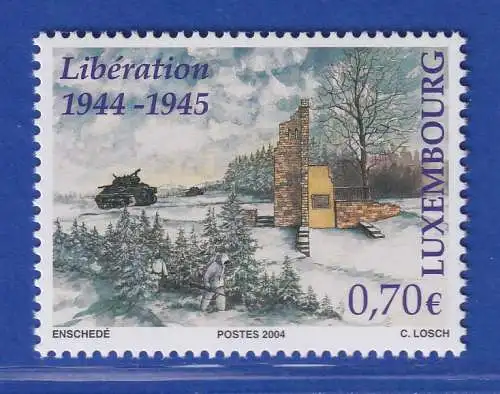 Luxemburg 2004 60 Jahre Beendigung der Kampfhandlungen Mi.-Nr.1658 **/MNH