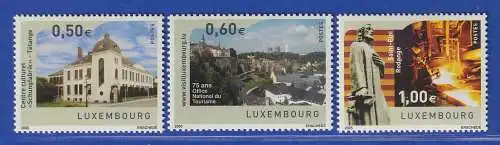 Luxemburg 2005 Sehenswürdigkeiten Mi.-Nr.1666-68 **/MNH