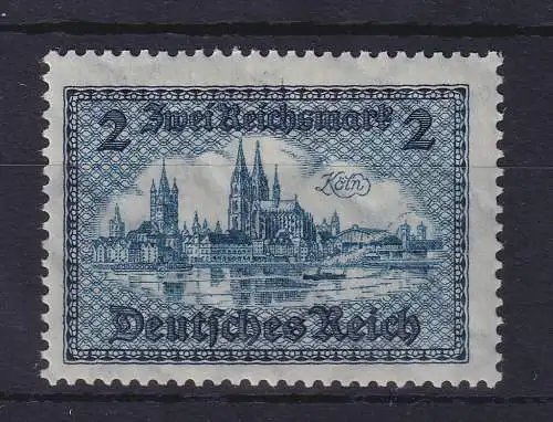 Dt. Reich 1930 Ansicht von Köln Mi.-Nr. 440 ungebraucht * gpr. PESCHL BPP