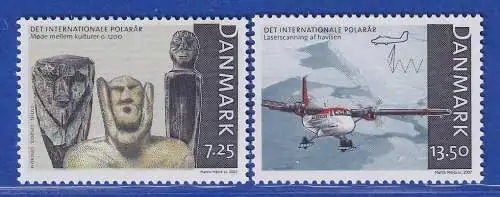 Dänemark 2007 Mi.-Nr. 1459-1460  Internationales Polarjahr 2007-2008  **/MNH