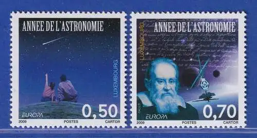 Luxemburg 2009 EUROPA Astronomie Mi.-Nr. 1831 **/MNH