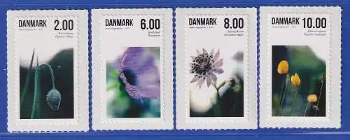 Dänemark 2011 Mi.-Nr.1654-1657  Sommerblumen  **/MNH