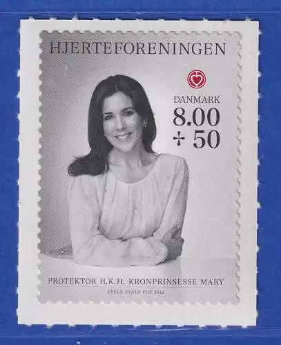 Dänemark 2011 Mi.-Nr.1713A 50 Jahre Dänische Herzstiftung  **/MNH