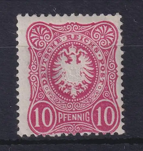 Dt. Reich Freimarke 3 PFENNIG Mi.-Nr. 41 I ab ungebraucht 