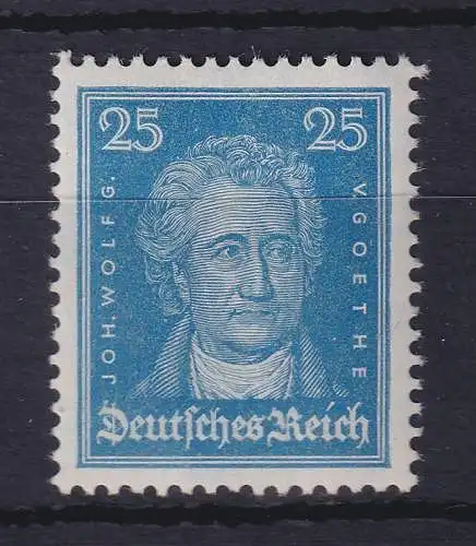 Dt. Reich 1926 25Pfg Goethe Mi.-Nr. 393 postfrisch **