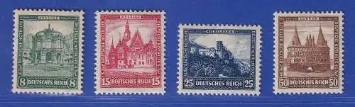 Dt. Reich 1931 Nothilfe Bauwerke Mi.-Nr. 459-462 ungebraucht *