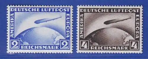 Dt. Reich 1928 Flugpostmarken Luftschiff Mi.-Nr. 423-424 postfrisch **