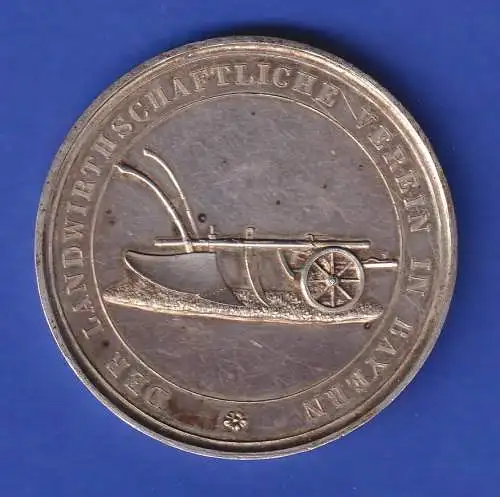 Große Silber-Verdienst-Medaille Bayern Landwirtschaftlicher Verein, 51g um 1900