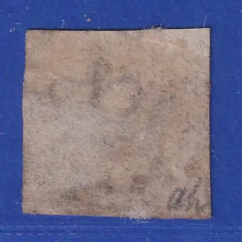 Dänemark 1857 Krone 16 Skilling Mi.-Nr. 6 mit Nr.-O 1 København 