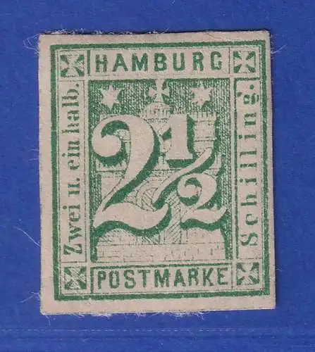 Hamburg 1864 Wappen 2 1/2 Schilling Mi.-Nr. 9 ungebraucht * 
