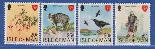 Isle of Man 1978 Freimarken Mi.-Nr. 133-36 Satz kpl. **/MNH