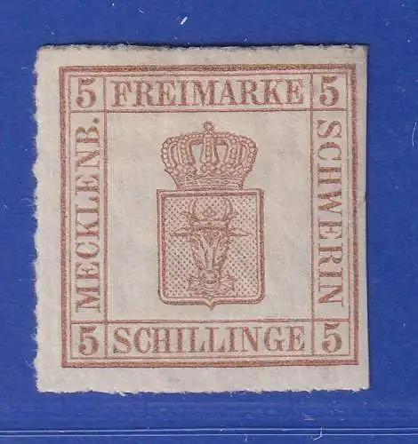 Mecklenburg-Schwerin 1864 Wappen 5 Schillinge Mi.-Nr. 8x ungebraucht *