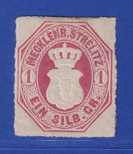 Mecklenburg-Strelitz 1864 Wappen 1 Silbergroschen  Mi.-Nr. 4 ungebraucht *