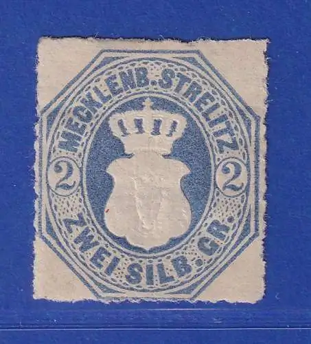 Mecklenburg-Strelitz 1864 Wappen 2 Silbergroschen  Mi.-Nr. 5 ungebraucht *