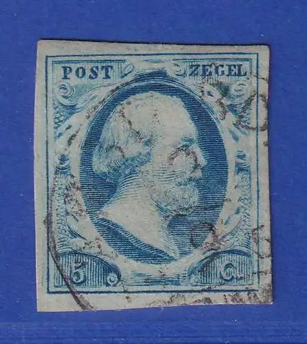 Niederlande 1864 König Willem III. Mi.-Nr. 1 gestempelt