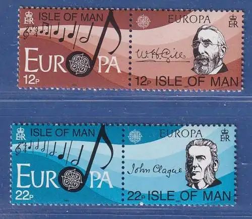 Isle of Man 1985 Europa: Europäisches Jahr der Musik Mi.-Nr. 278-81 **/MNH