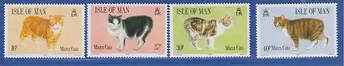 Isle of Man 1989 Manxkatzen Mi.-Nr. 385-87 Satz kpl. **/MNH