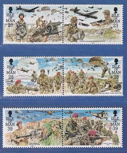 Isle of Man 1992 Fallschirmjägerregiment Mi.-Nr. 497-502 Satz kpl.**/MNH