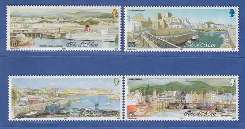 Isle of Man 1992 Häfen Mi.-Nr. 517-20 Satz kpl. **/MNH