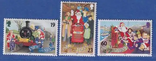 Isle of Man 1994 Weihnachten  Mi.-Nr. 614-16 **/MNH