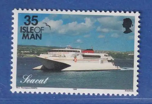 Isle of Man 1996 Freimarke Schiffe Mi.-Nr. 660 **/MNH