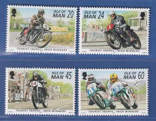 Isle of Man 1996 Tourist-Trophy-Motorradrennen Mi.-Nr. 679-82 I Satz kpl. **/MNH