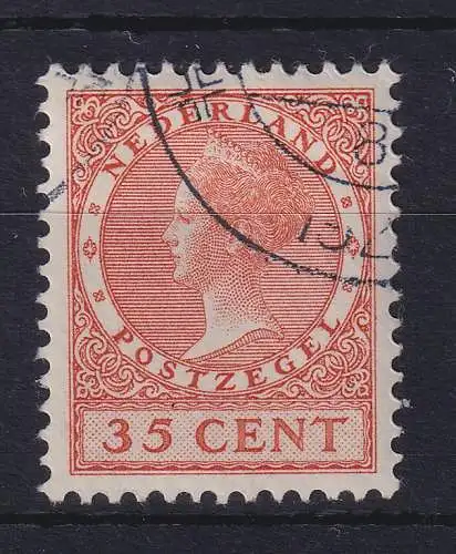 Niederlande 1924 Königin Wilhelmina 35 Cent Mi.-Nr. 140 gestempelt