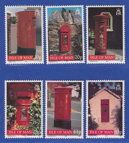 Isle of Man 1999 Briefkästen Mi.-Nr. 801-05 Satz kpl. **/MNH