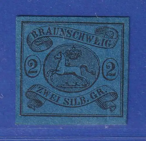 Braunschweig 1853 Wappen 2 Silbergroschen  Mi.-Nr. 7 (*)