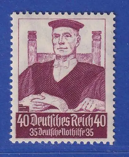 Dt. Reich 1934 Berufsstände Richter 40+35 Pfg. Mi.-Nr. 564 postfrisch **